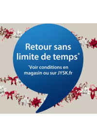 Prospectus Jysk SAINT DOULCHARD : Offres exceptionnelles de Noël