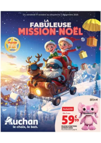 Prospectus Auchan Semécourt Metz : La fabuleuse mission de Noël