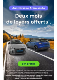 Prospectus Aramis Fréjus : Deux mois de loyers offerts