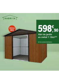 Prospectus Jardi E.Leclerc MONTAIGU : Abri de jardin : l'indispensable de l’hiver