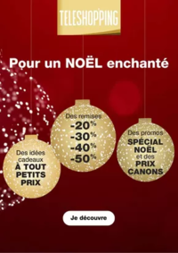 Prospectus Téléshopping Aubervilliers : Pour un NOËL enchanté