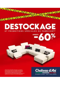 Prospectus Château d´Ax Puilboreau : Destockage