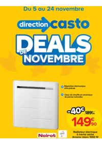 Prospectus Castorama LE CANNET : Deals de novembre