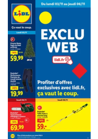 Prospectus Lidl MUNSTER : Profiter d'offres exclusives avec lidl.fr, ça vaut le coup.