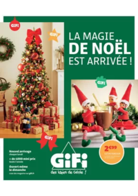 Prospectus Gifi CHOLET : LA MAGIE DE NOËL EST ARRIVÉE !