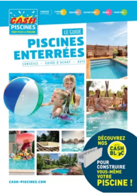 Prospectus Cash Piscine La Roche Sur Yon : PISCINES ENTERREES