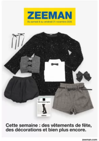 Prospectus Zeeman Bruay la Buissiere : Cette semaine : des vêtements de fête, des décorations et bien plus encore.