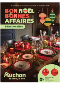 Prospectus Auchan RONCQ : Bon Noël et Bonnes Affaires : Sélection déco