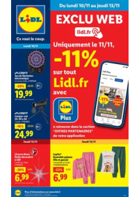 Prospectus Lidl NOYAL CHATILLON SUR SEICHE : C’est le Singles Day