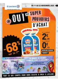 Prospectus E.Leclerc SAINT GREGOIRE : Oui aux super pouvoirs d'achat