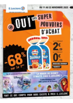 Prospectus E.Leclerc : Oui aux super pouvoirs d'achat