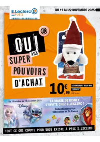 Prospectus E.Leclerc ANCENIS : Oui aux super pouvoirs d'achat