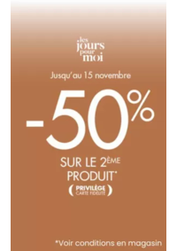 Prospectus Une heure pour soi Orchies : -50% sur le 2ème produit