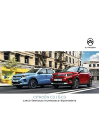 Prospectus Citroen MILLAU : Citroën C3 Caractéristiques