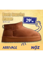 Prospectus NOZ : Boots fourrées femme